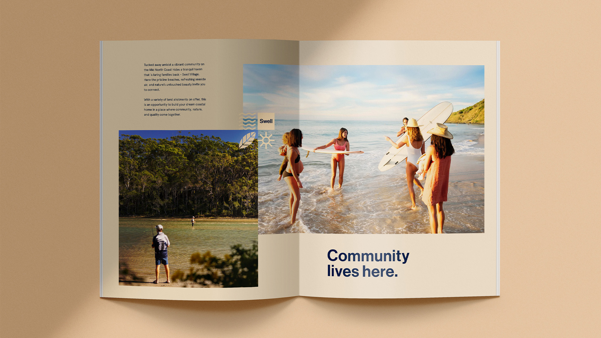 Swell brochure 2 page image