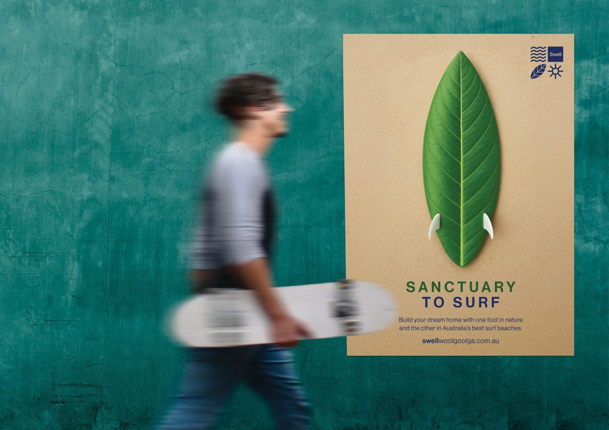 Sanctuary to Surf Carft Art diection